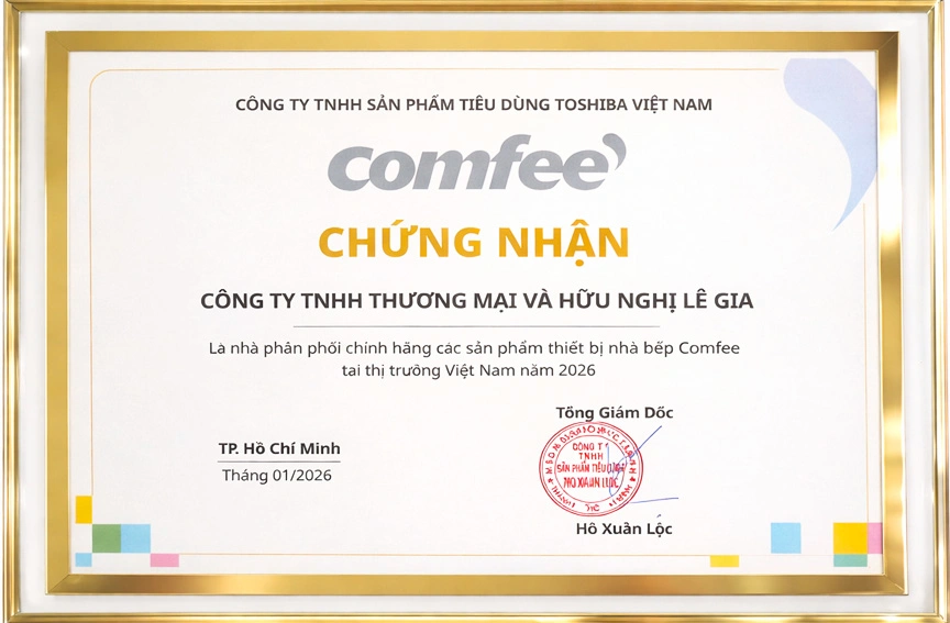 Chứng nhận Comfee
